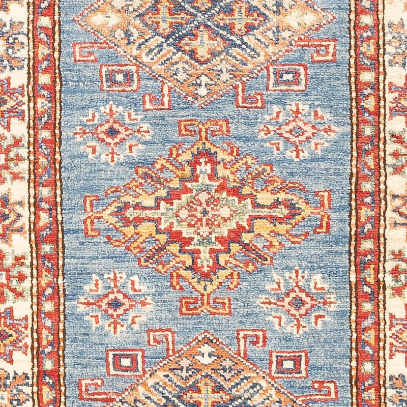 Runner Ziegler Carpet - Kazak - 185 x 60 cm - ljusblå