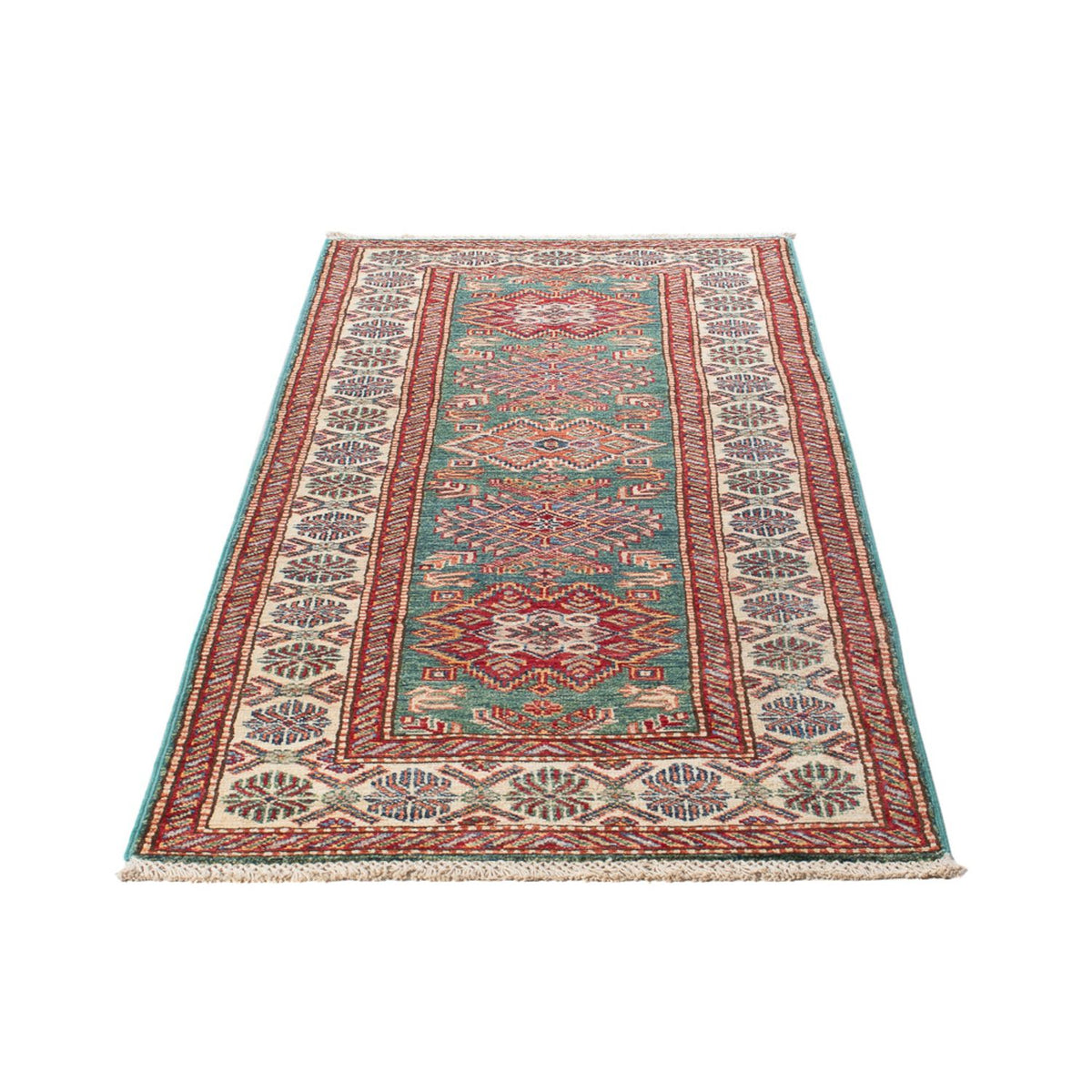 Runner Ziegler Carpet - Kazak - 199 x 75 cm - mörkgrön
