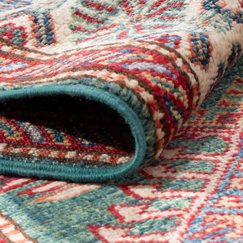 Runner Ziegler Carpet - Kazak - 198 x 76 cm - ljusgrön