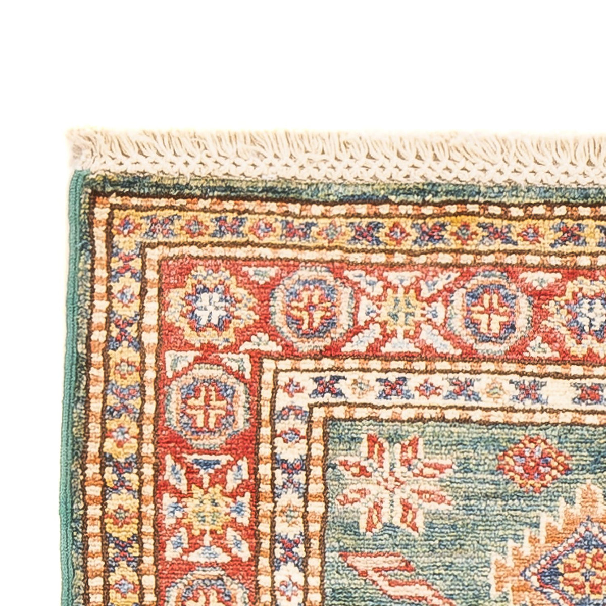 Runner Ziegler Carpet - Kazak - 187 x 60 cm - ljusgrön