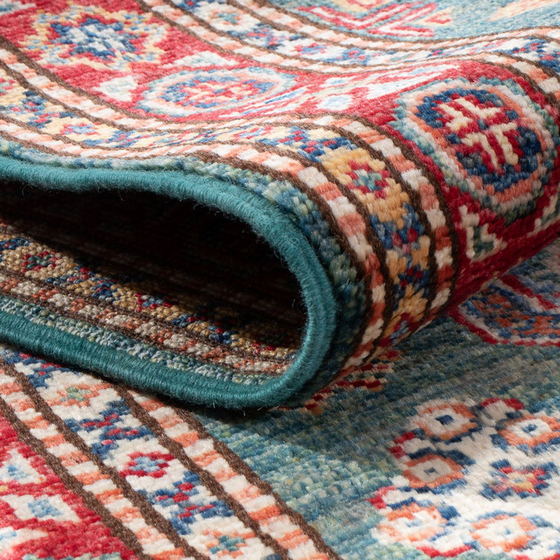 Runner Ziegler Carpet - Kazak - 187 x 60 cm - ljusgrön