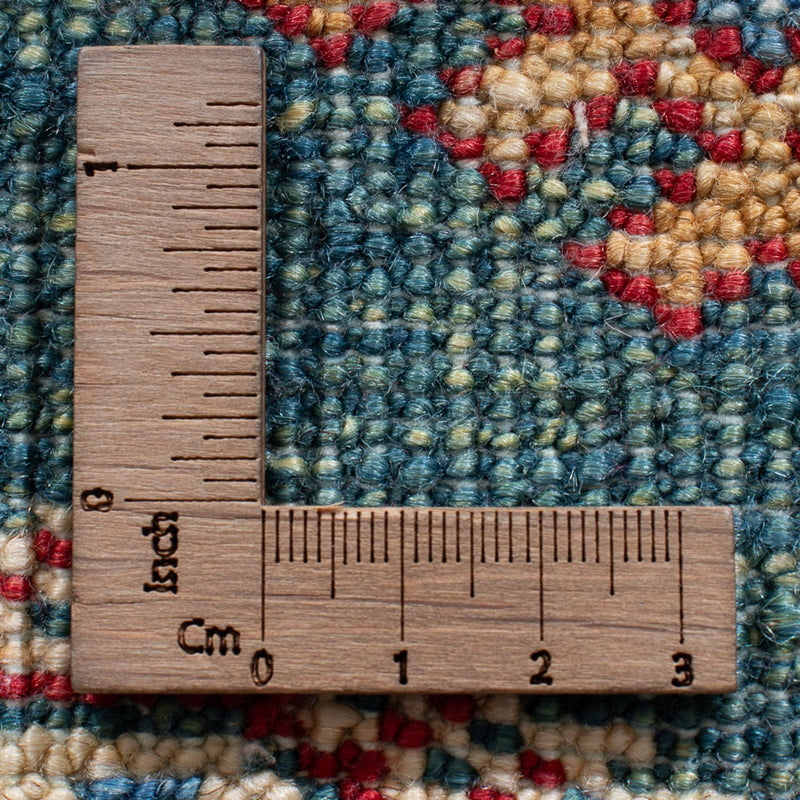 Runner Ziegler Carpet - Kazak - 187 x 60 cm - ljusgrön