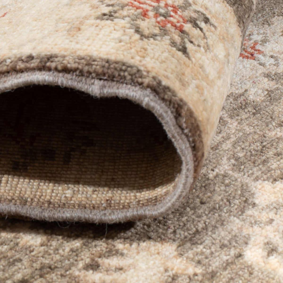 Runner Ziegler Carpet - 213 x 80 cm - olivgrön