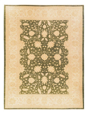 Ziegler Carpet - 404 x 307 cm - olivgrön