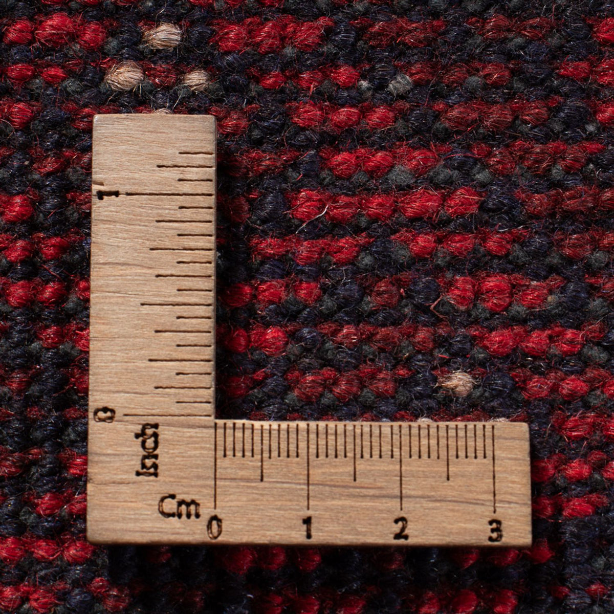 Afghansk matta - Filpa - 392 x 308 cm - bordeaux röd