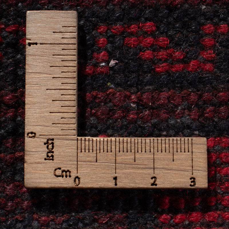 Afghansk matta - Filpa - 384 x 295 cm - röd