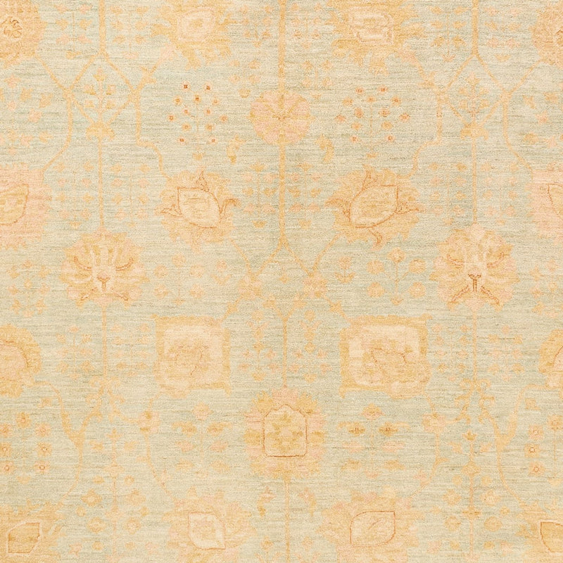 Ziegler Carpet - 394 x 309 cm - ljusblå