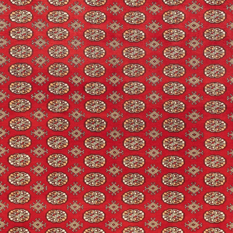 Afghansk matta - Bukhara - 418 x 310 cm - ljusröd