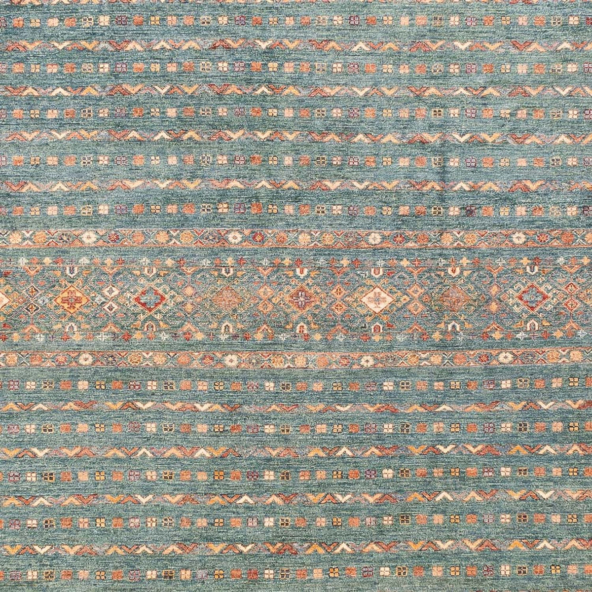 Ziegler Carpet - Shal - 389 x 296 cm - bensinblå