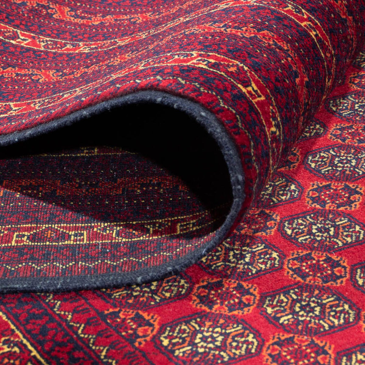 Afghansk matta - Kungliga - 389 x 295 cm - rost