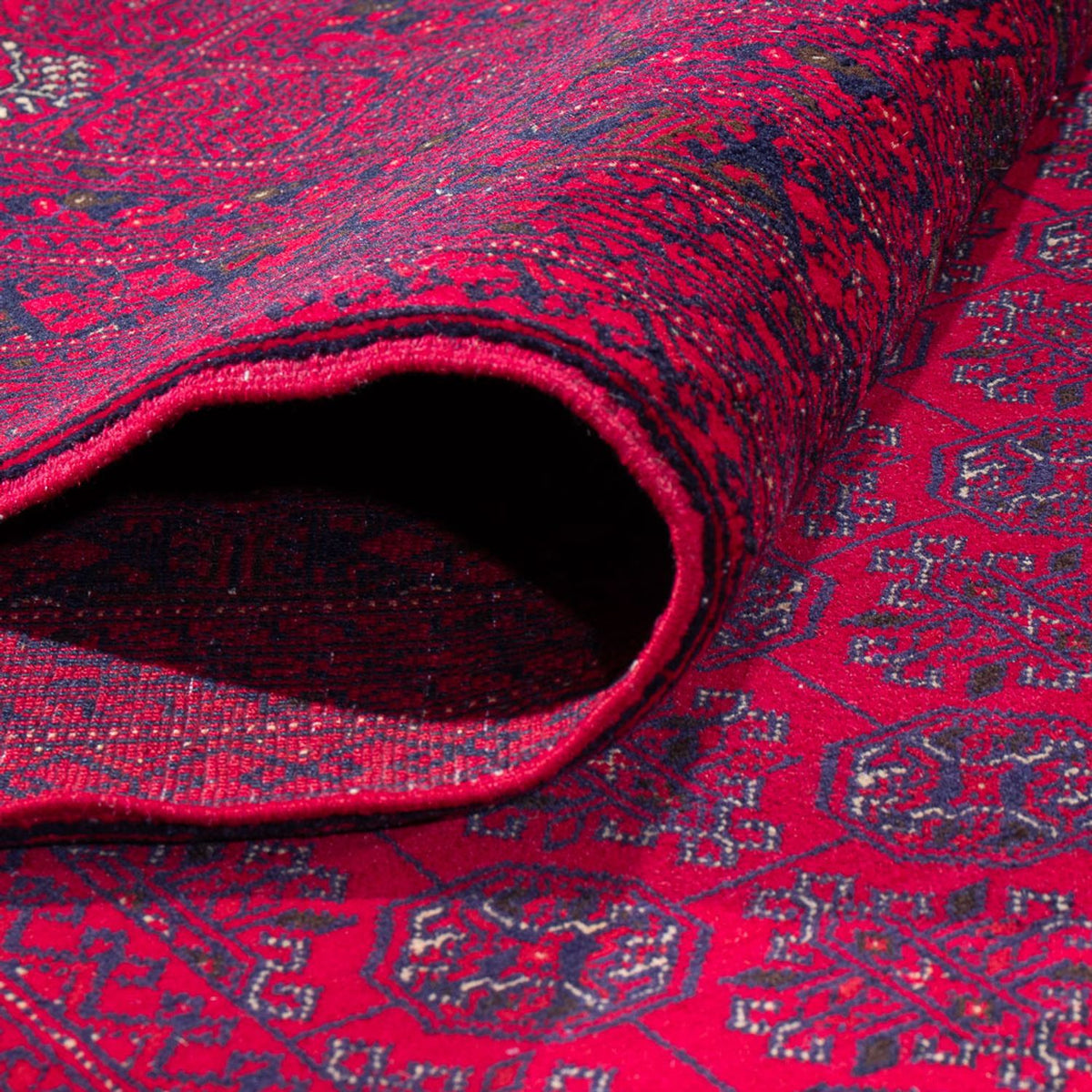 Afghansk matta - Kungliga - 380 x 292 cm - röd