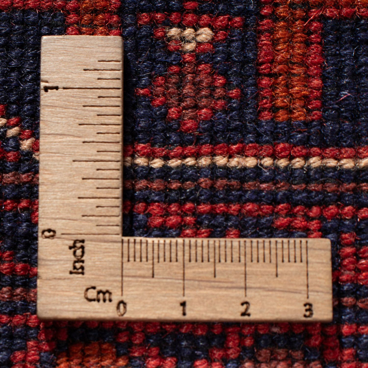 Afghansk matta - Kunduz - 391 x 296 cm - röd