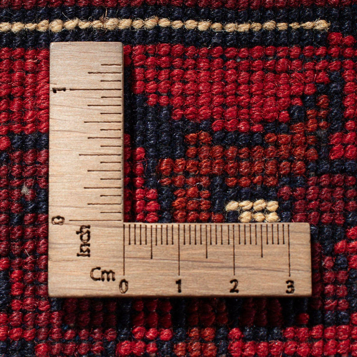 Afghansk matta - Kunduz - 379 x 297 cm - röd