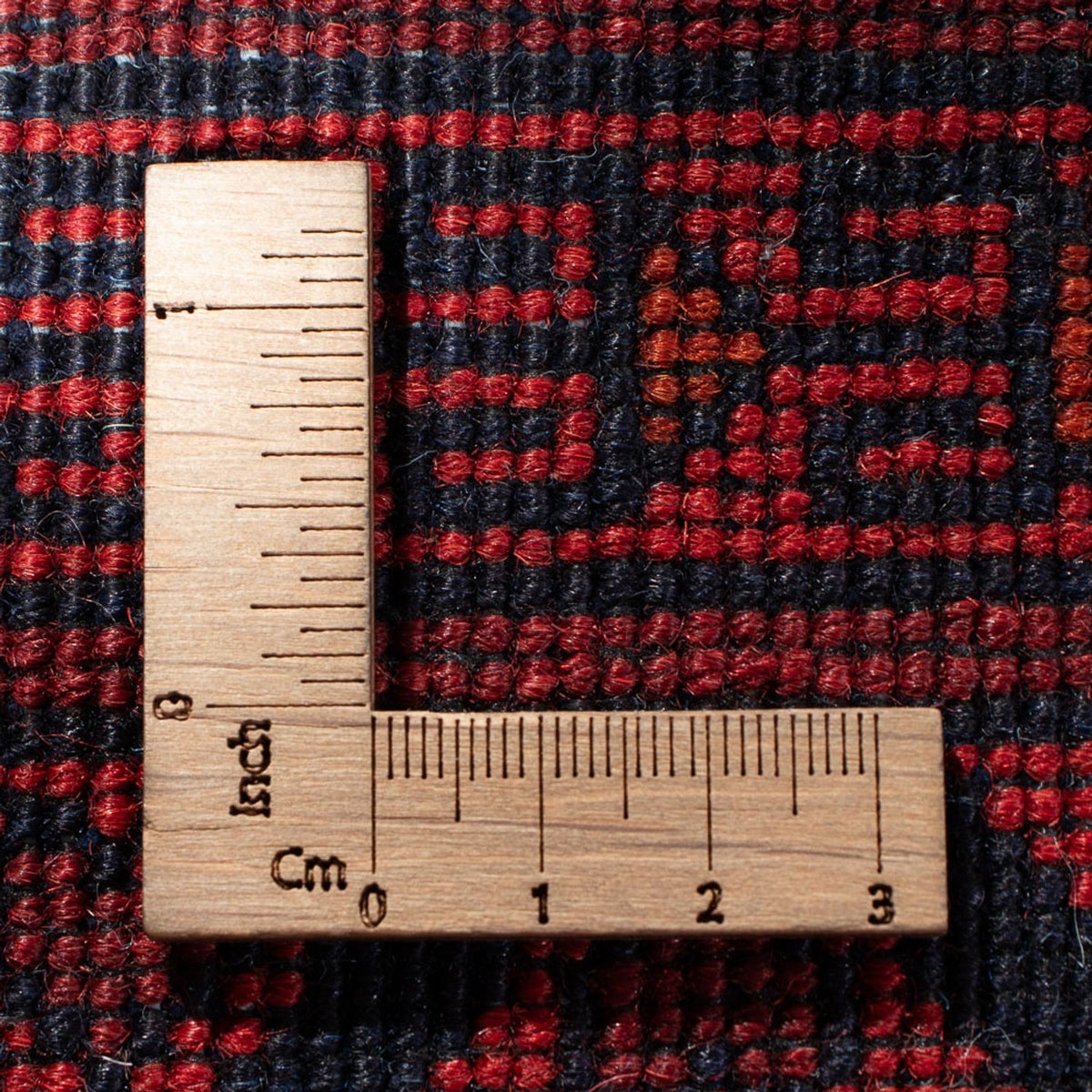 Afghansk matta - Kunduz - 383 x 300 cm - röd