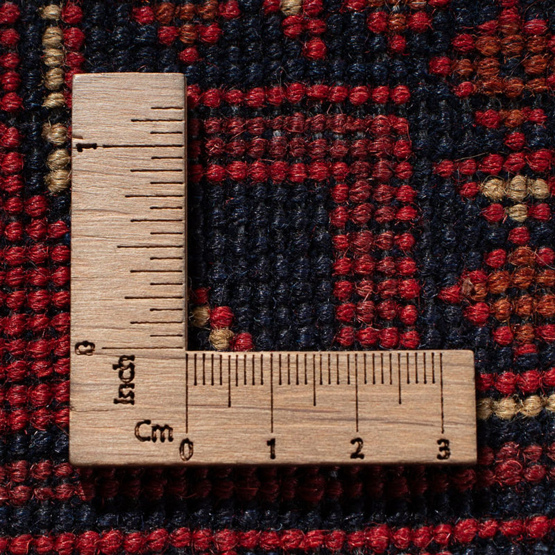 Afghansk matta - Kunduz - 376 x 294 cm - röd