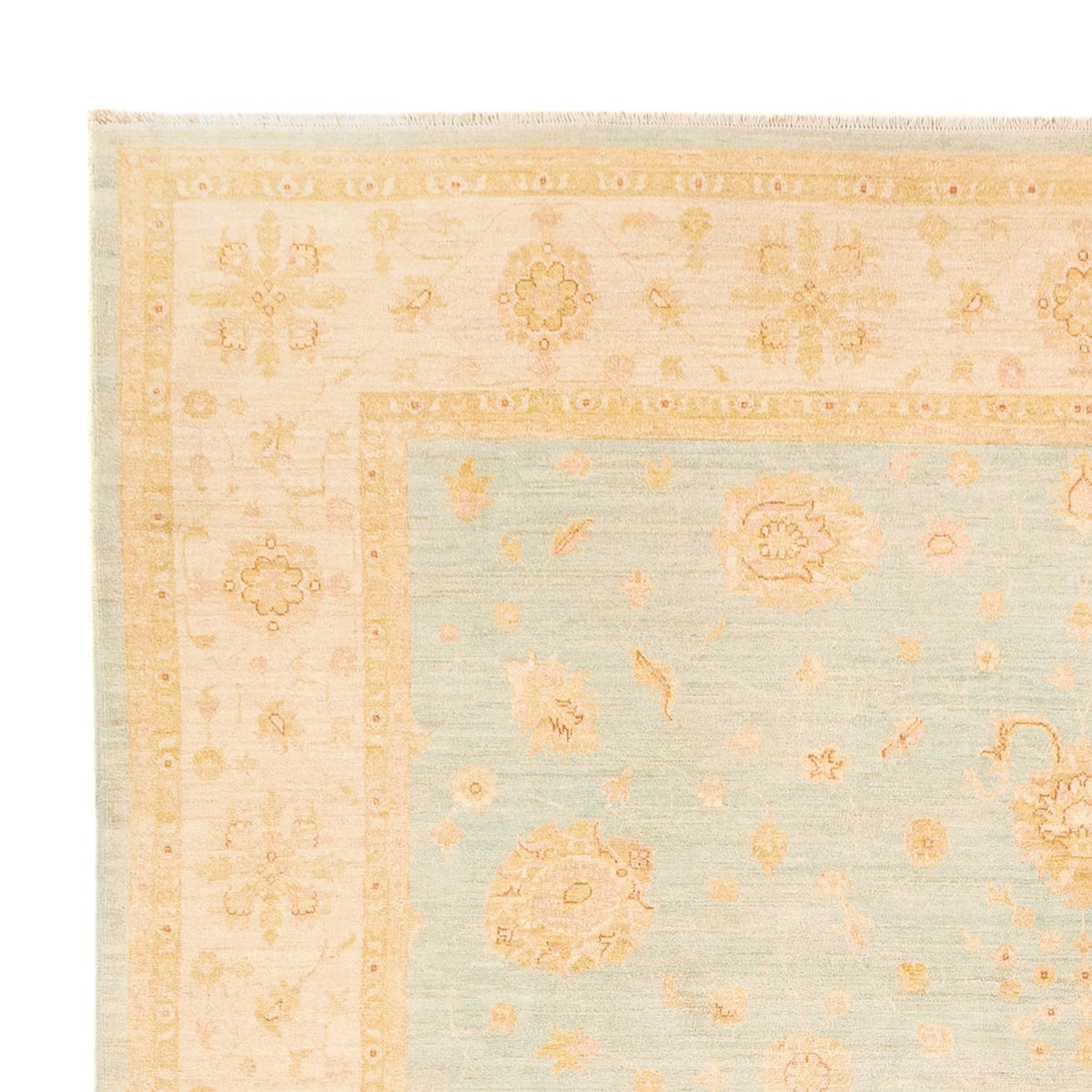 Ziegler Carpet - 367 x 276 cm - ljusblå