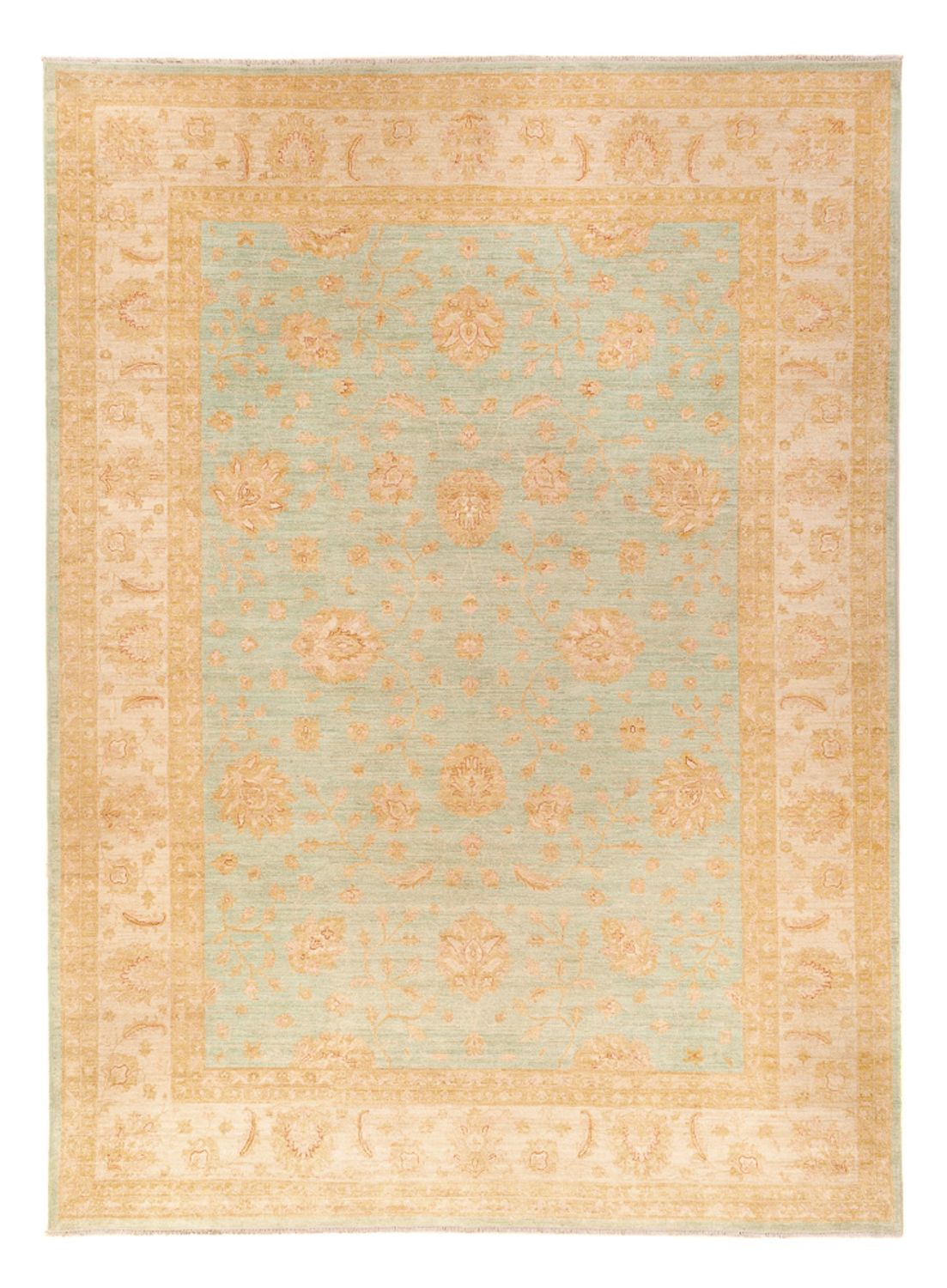 Ziegler Carpet - 372 x 272 cm - ljusblå