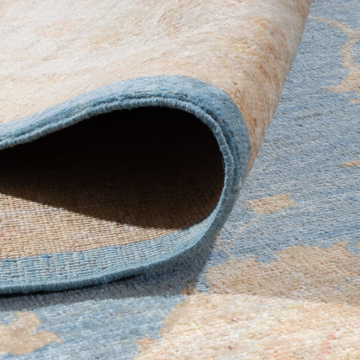 Ziegler Carpet - 369 x 273 cm - havsblått