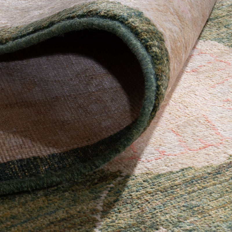 Ziegler Carpet - 365 x 275 cm - olivgrön