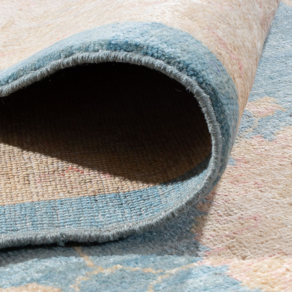 Ziegler Carpet - 363 x 277 cm - ljusblå