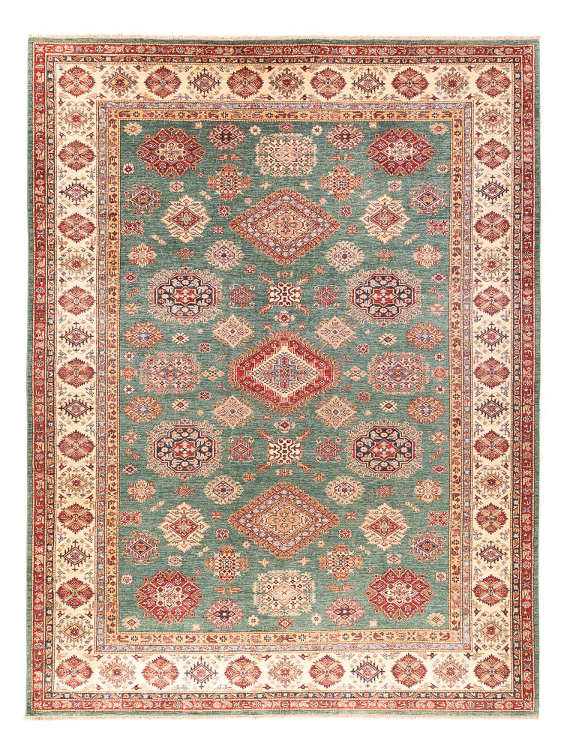Ziegler Carpet - Kazak - 366 x 276 cm - mintgrön