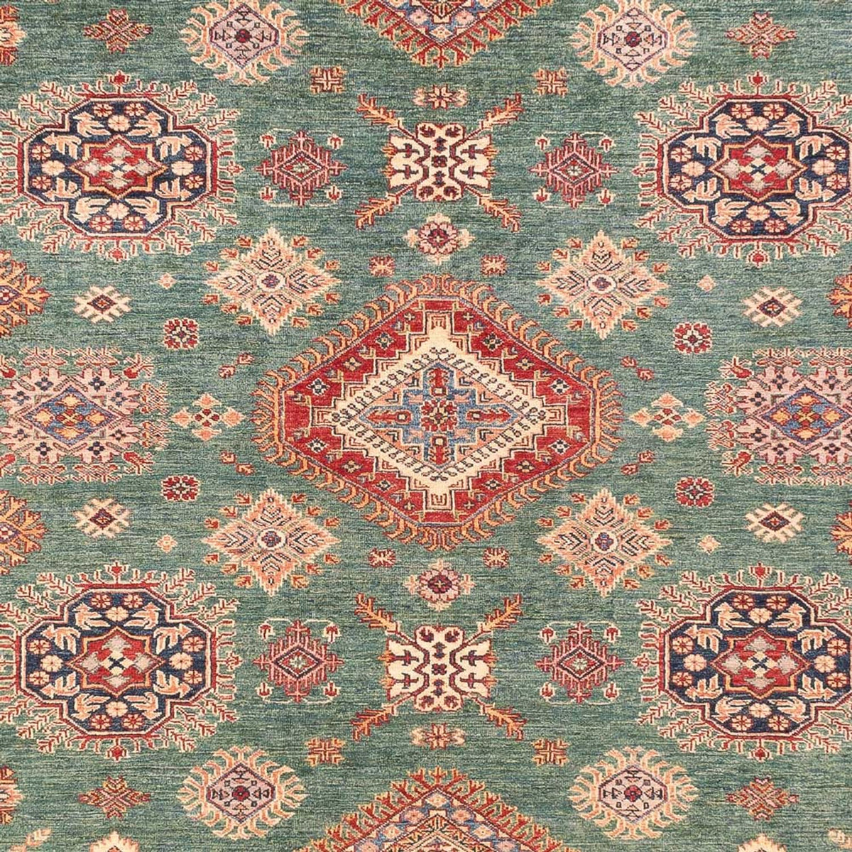 Ziegler Carpet - Kazak - 366 x 276 cm - mintgrön