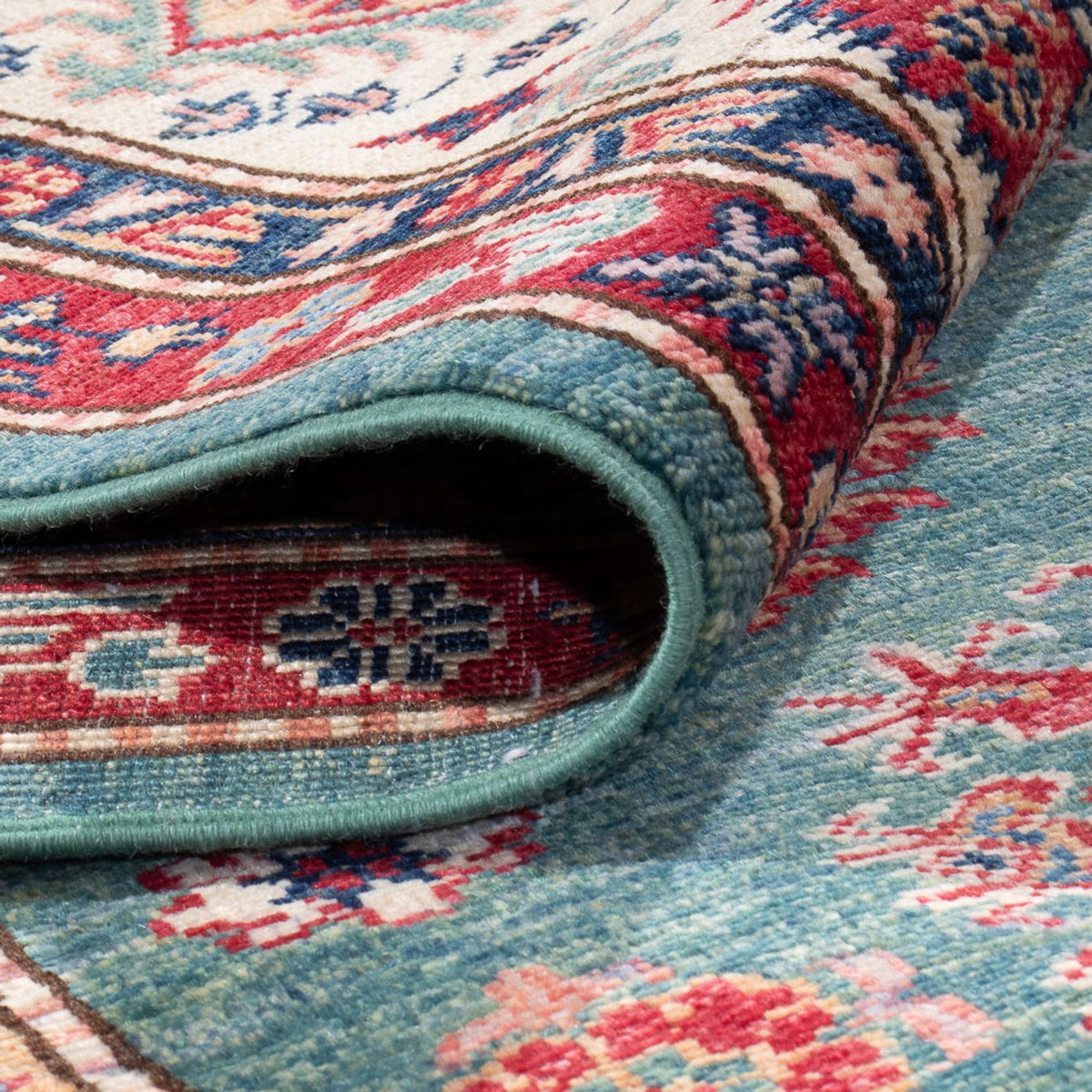 Ziegler Carpet - Kazak - 366 x 276 cm - mintgrön