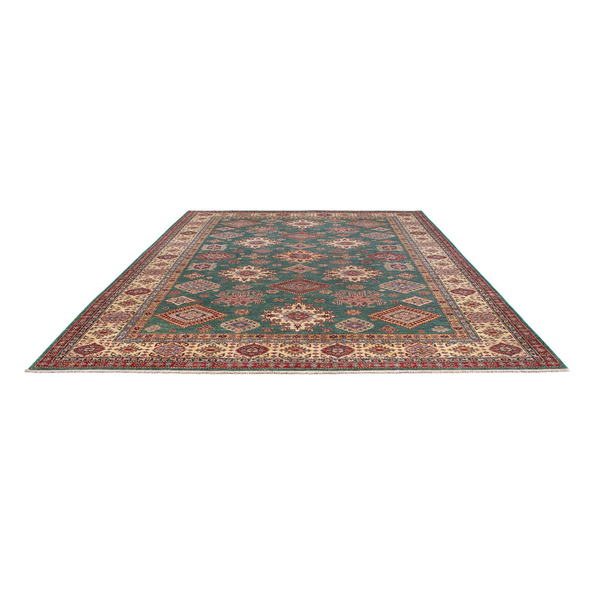 Ziegler Carpet - Kazak - 363 x 267 cm - mintgrön