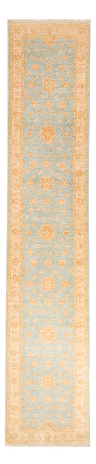 Runner Ziegler Carpet - 400 x 77 cm - turkos