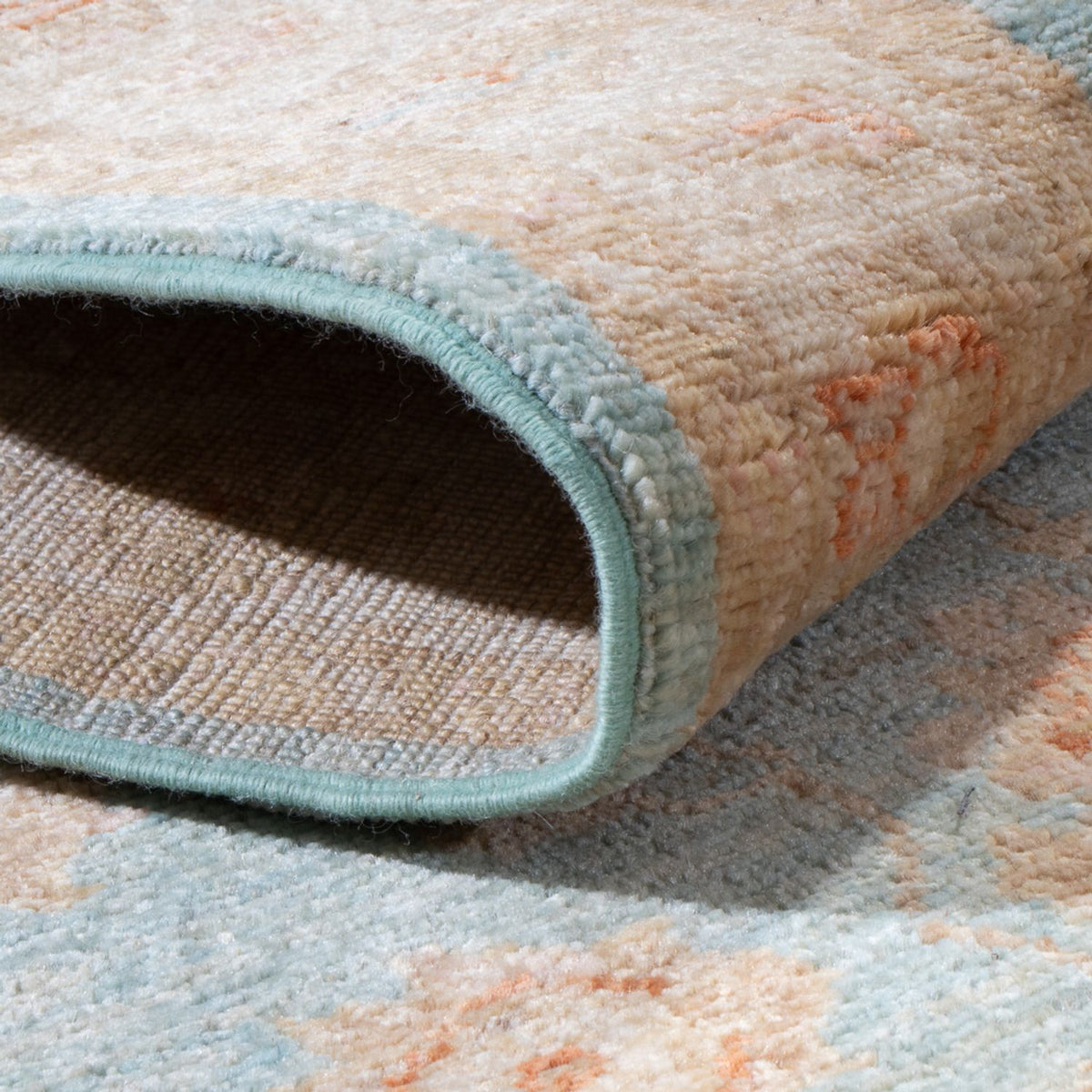 Runner Ziegler Carpet - 400 x 77 cm - turkos