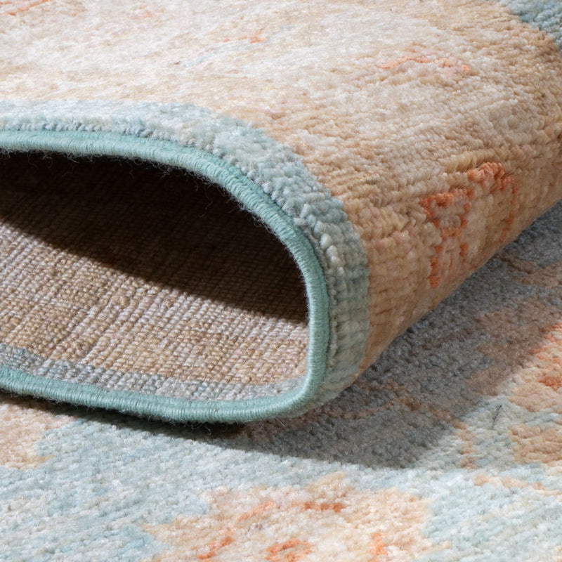 Runner Ziegler Carpet - 400 x 77 cm - turkos