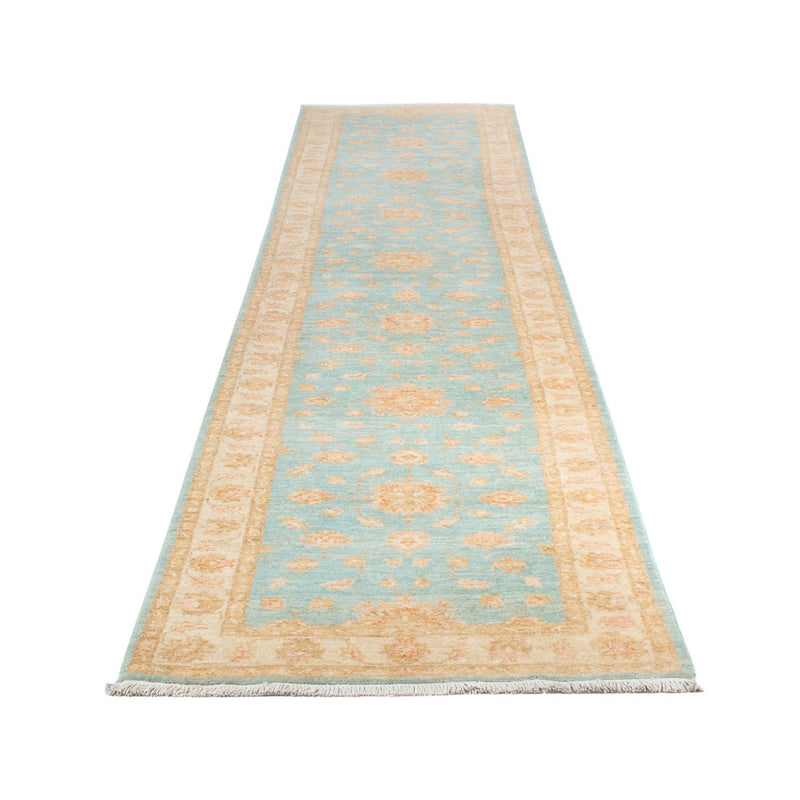 Runner Ziegler Carpet - 400 x 77 cm - turkos