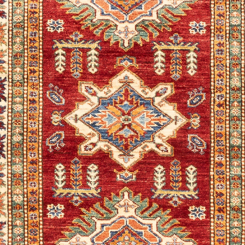 Runner Ziegler Carpet - Kazak - 395 x 87 cm - röd