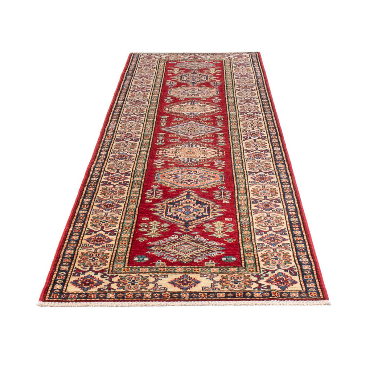 Runner Ziegler Carpet - Kazak - 292 x 81 cm - röd