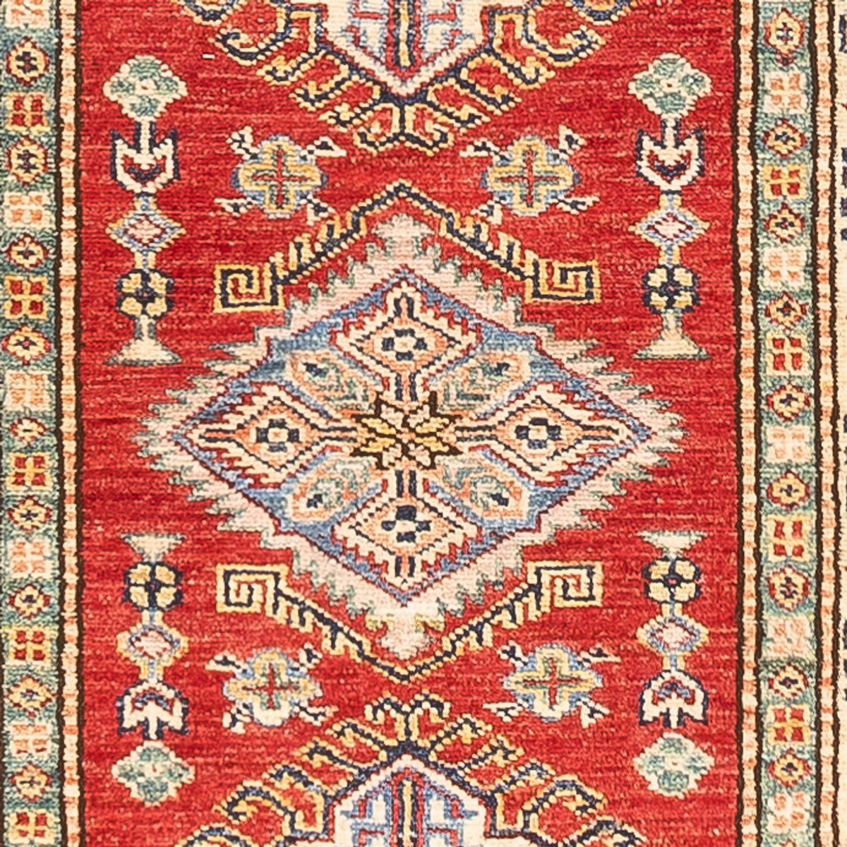 Runner Ziegler Carpet - Kazak - 298 x 82 cm - röd