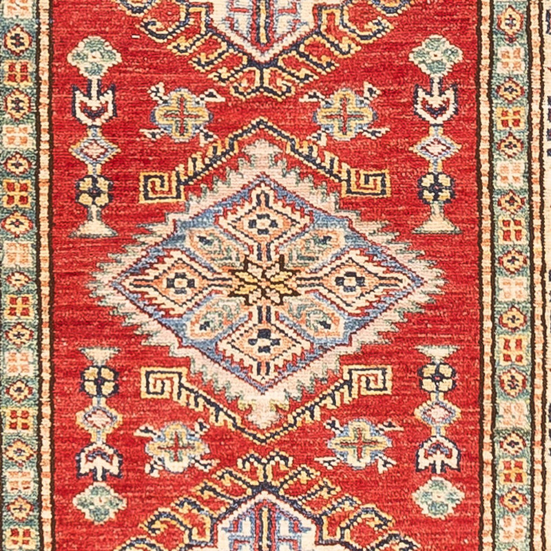 Runner Ziegler Carpet - Kazak - 298 x 82 cm - röd