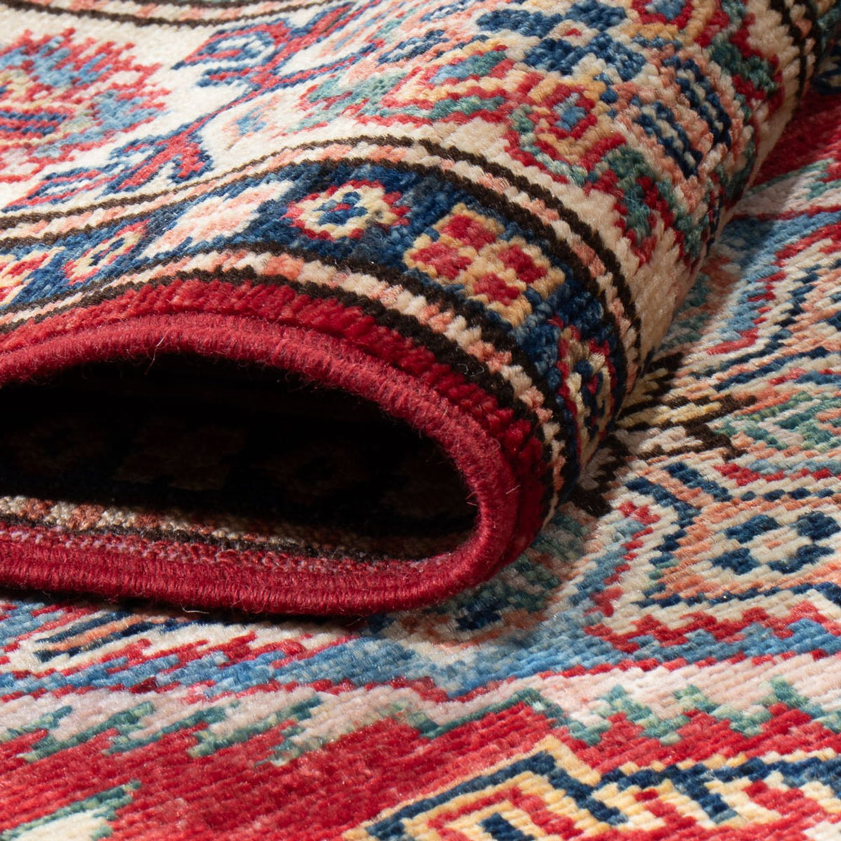 Runner Ziegler Carpet - Kazak - 298 x 82 cm - röd