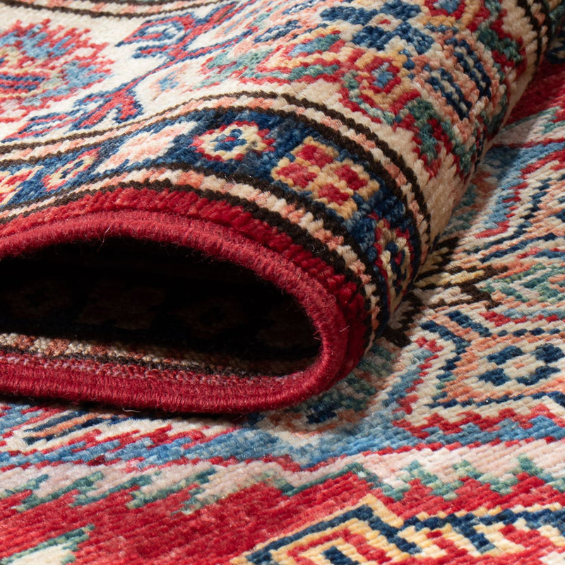 Runner Ziegler Carpet - Kazak - 298 x 82 cm - röd