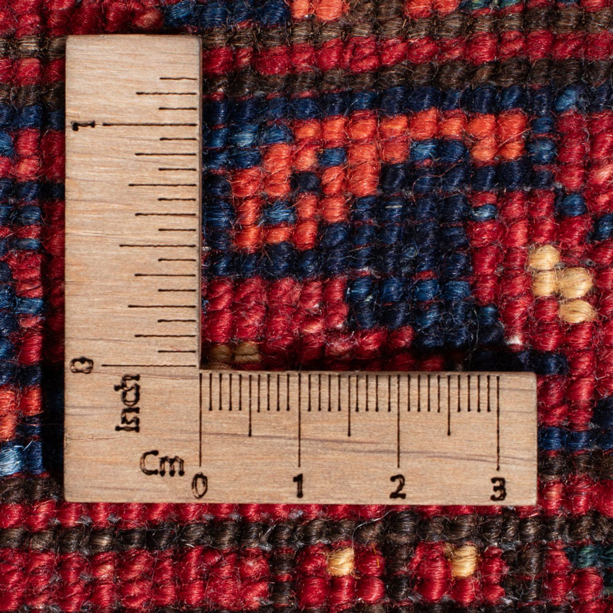 Runner Afghansk matta - 368 x 85 cm - röd