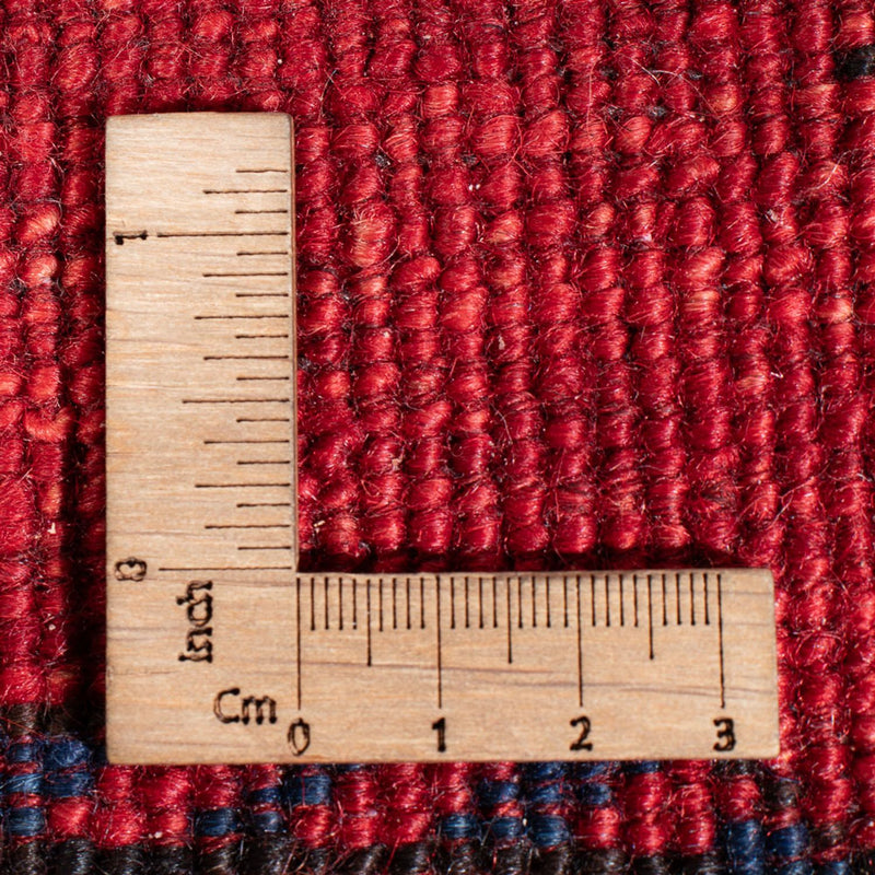 Runner Afghansk matta - 395 x 75 cm - röd