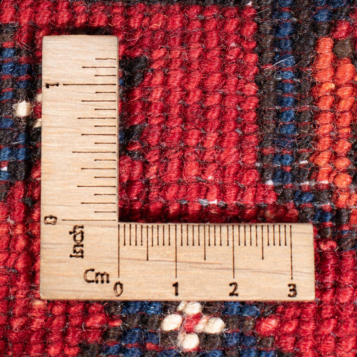 Runner Afghansk matta - 390 x 82 cm - röd