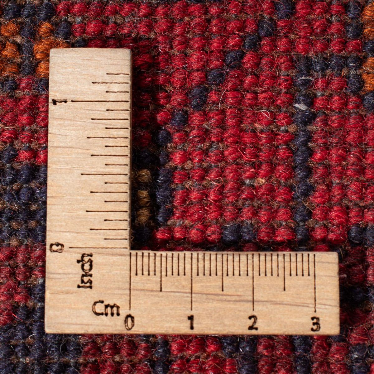 Runner Afghansk matta - Kunduz - 395 x 80 cm - röd