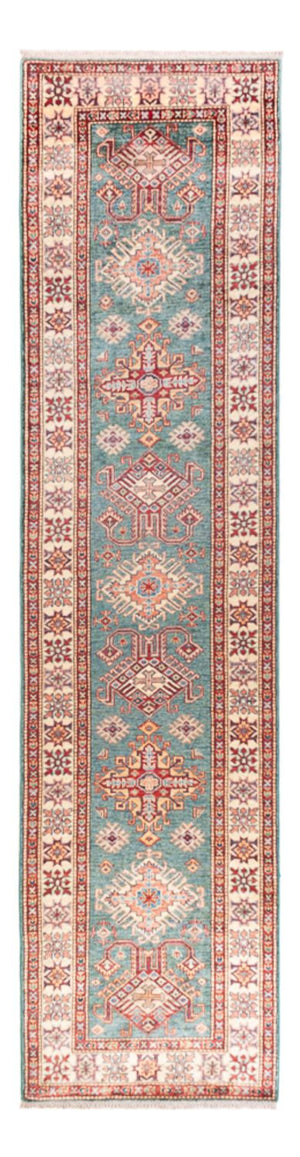 Runner Ziegler Carpet - Kazak - 326 x 80 cm - turkos