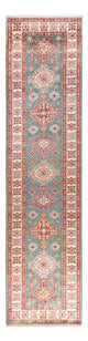 Runner Ziegler Carpet - Kazak - 326 x 80 cm - turkos