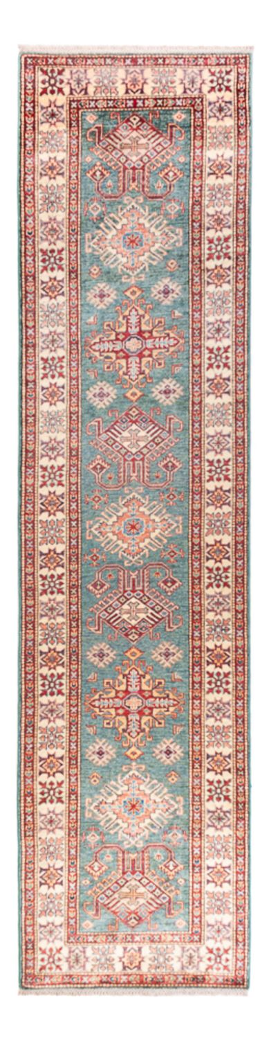 Runner Ziegler Carpet - Kazak - 326 x 80 cm - turkos