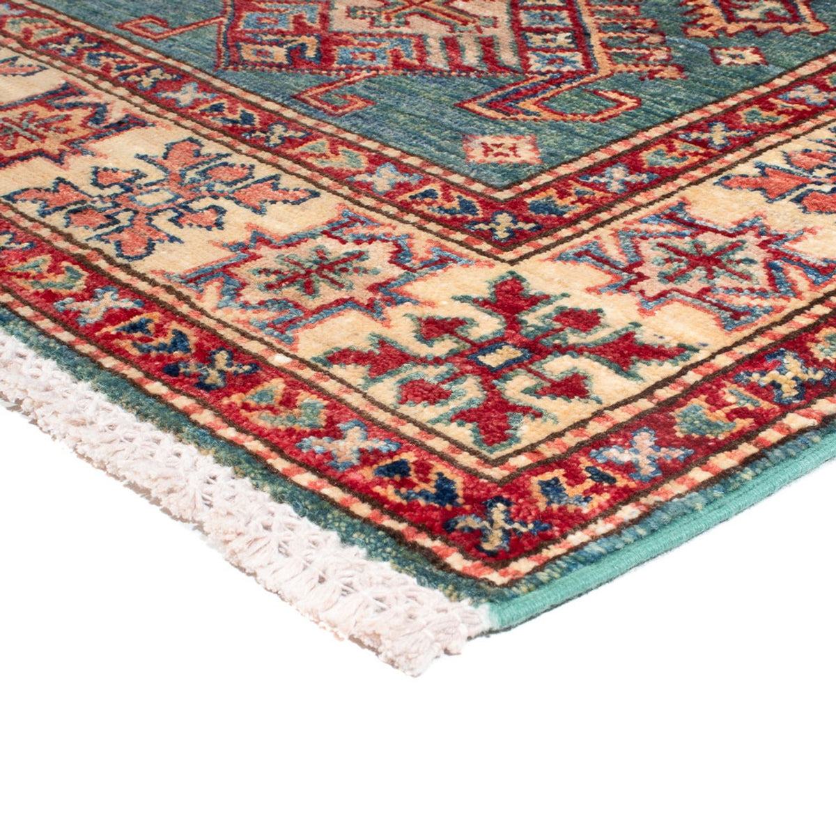 Runner Ziegler Carpet - Kazak - 326 x 80 cm - turkos