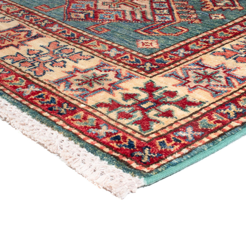 Runner Ziegler Carpet - Kazak - 326 x 80 cm - turkos