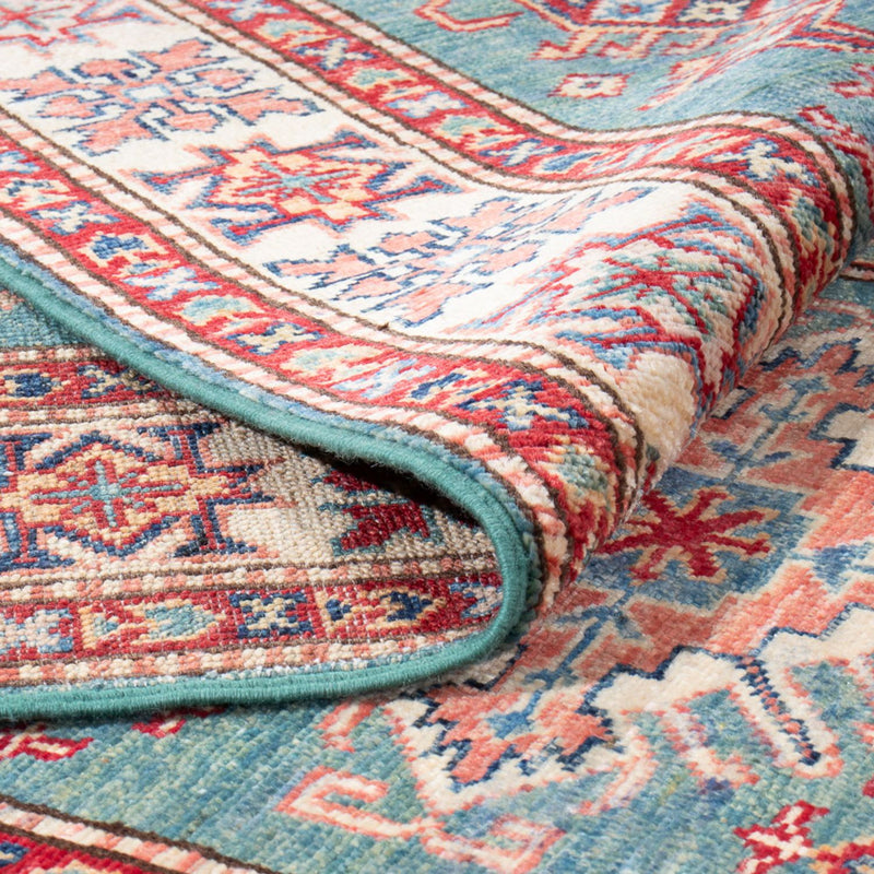 Runner Ziegler Carpet - Kazak - 326 x 80 cm - turkos