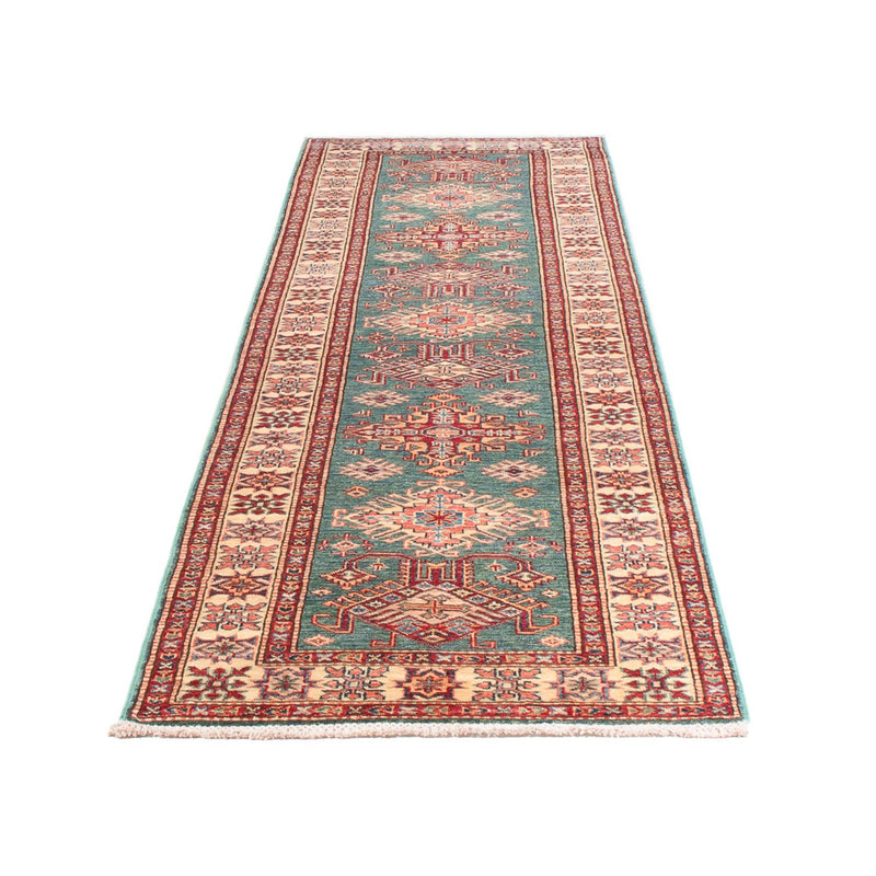 Runner Ziegler Carpet - Kazak - 326 x 80 cm - turkos