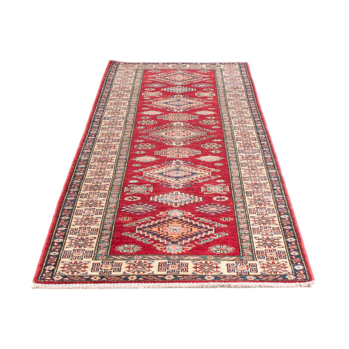 Runner Ziegler Carpet - Kazak - 296 x 82 cm - röd